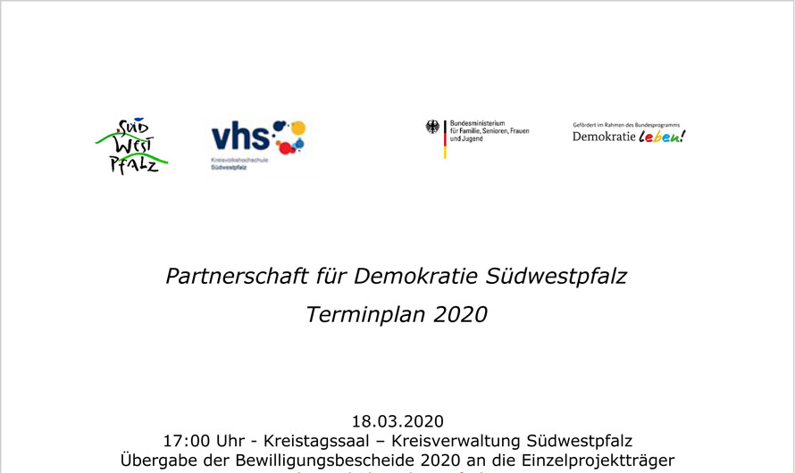 Terminplan