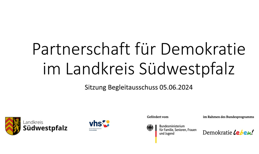 Sitzung des Begleitausschuss am 05.06.2024