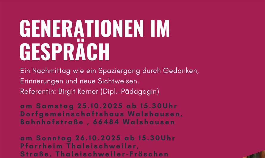 Generationen im Gespräch